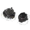 Electric Kettle Thermostat Switch and Base, Black ABS Material, 2.6x2.8x1.2 Inch Main Size, Temperature Control Replacement Part view 3