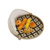 Food Serving Tent Basket - BESTCHANCEUS Hand-Woven Bamboo-Serving-Basket Dustproof-Bug-Proof Mosquitoesor Vegetable Fruits Food Meals Black Round Dia.30cm view 3