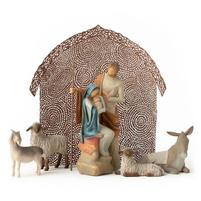 Willow Tree The Holy Family Complete Small-Scale 6-Piece Nativity Set