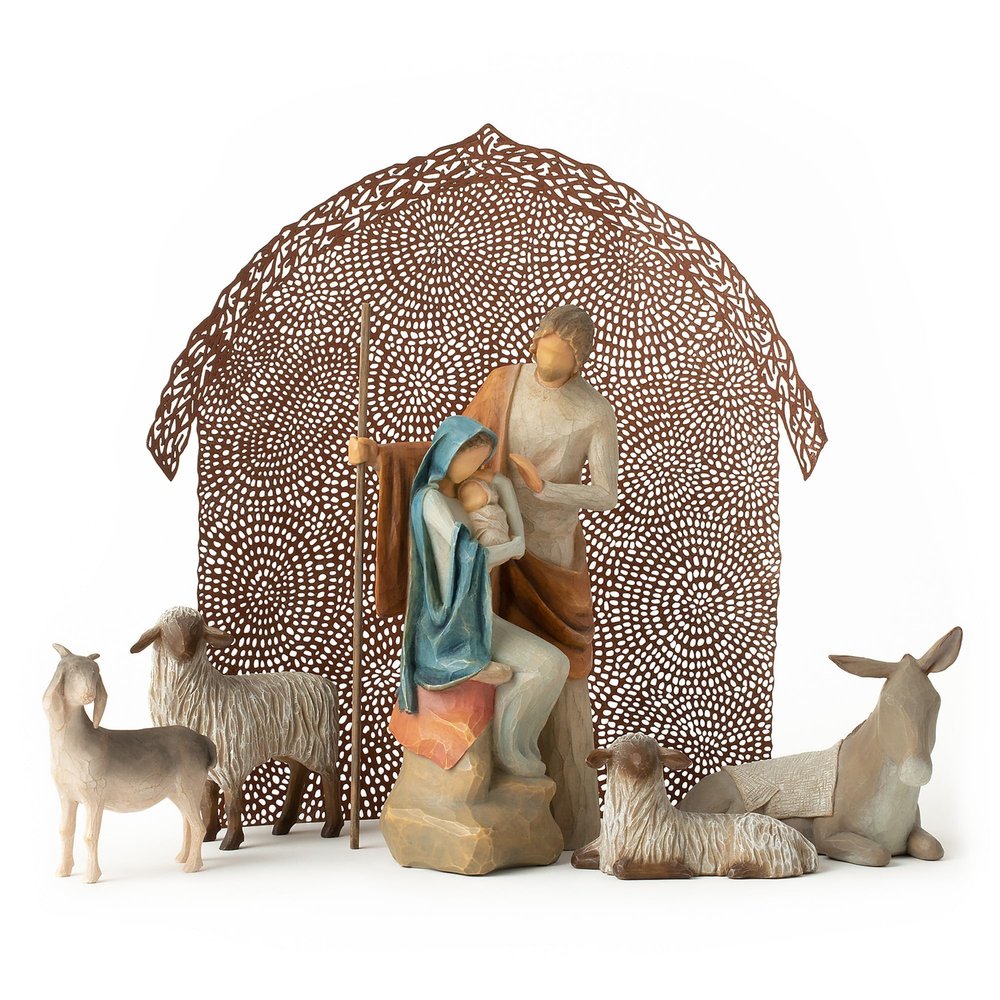 Willow Tree The Holy Family Complete Small-Scale 6-Piece Nativity Set