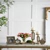 A&B Home 4.5" Classic Vintage, Candle Holder - Weathered Gold view 3