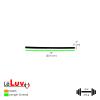 LeLuv Silicone Hose for Vacuum Pumps Premium Non-Collapsible Pink 1/4 inch Inside Diameter x 12 inch Length view 3