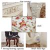 Comfortable Chair European Vanity Stool,Baroque Piano Chair with Plastic Steel Legs,High Resilience Sponge Upholstered Makeup Seat,for Dressing Room/Makeup room/Living Room/Bedroom/Restaurant Leisur view 4