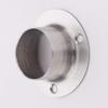 MroMax 304 Stainless Steel Wardrobe Pipe Bracket, 1.28Inch Dia, Wall Mount Hanging Rail Rod Support Socket 8Pcs view 2