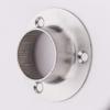 MroMax 304 Stainless Steel Wardrobe Pipe Bracket, 1Inch Dia, Wall Mount Hanging Rail Rod Support Socket 10Pcs view 3