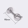 MroMax Wardrobe Pipe Bracket, 1.26Inch Dia, Ceiling Mounted Rail Rod Support Socket Silver Tone 4Pcs view 2