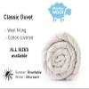 Merino Wool Bedding Duvet Classic Duvet Wool Quilt Wool & Cotton 250gsm Summer tog Summer Weight Duvet 4.5tog (140 x 200 cm) view 3