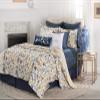 C&F Home Natural Home Twin Cotton Quilt Set All-Season Oversized Reversible Yellow Gold Floral Leaves Bedspread Bedding 2 Piece with Sham Twin 2 Piece Set Grey view 2
