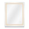 Dyconn Faucet Egret Tri-Color Horizontal/Vertical Wall Mounted Backlit LED Bathroom Vanity Mirror with Touch ON/OFF Dimmer (30"W X 36"H) view 4
