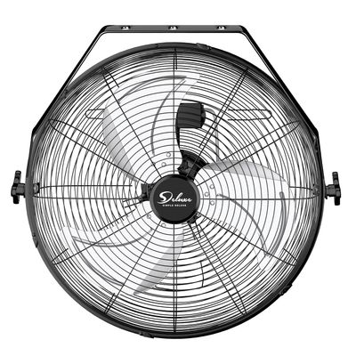 Simple Deluxe 20 Inch High Velocity 3 Speed, Black Wall-Mount Fan for Warehouse, Greenhouse, Workshop, Patio, Factory and Basement