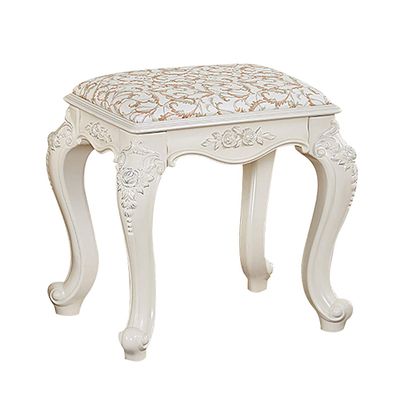 Comfortable Chair European Vanity Stool,Baroque Piano Chair with Plastic Steel Legs,High Resilience Sponge Upholstered Makeup Seat,for Dressing Room/Makeup room/Living Room/Bedroom/Restaurant Leisur