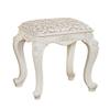 Comfortable Chair European Vanity Stool,Baroque Piano Chair with Plastic Steel Legs,High Resilience Sponge Upholstered Makeup Seat,for Dressing Room/Makeup room/Living Room/Bedroom/Restaurant Leisur view 1