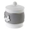 Avanti Linens - Covered Jar, Guest Bathroom Essentials, Butterfly Inspired Home Home Decor (Yara Collection) view 2