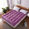WJXBoos Traditional Japanese Futon Mattress Topper, Thicken Soft Breathable Tatami Pad Four Season Not-Slip Sleeping Pad Floor Mat-Purple King view 1