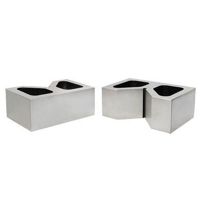 DBM IMPORTS Cast Iron V-Block Set V Block Ground Pair 2" x 3/4" x 1-1/4"