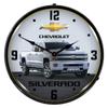 Chevrolet Silverado 2017 LED Wall Clock, Retro/Vintage, Lighted, 14 inch view 1