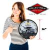 Chevrolet Silverado 2017 LED Wall Clock, Retro/Vintage, Lighted, 14 inch view 3