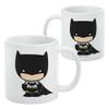 Batman Cute Chibi Character Ceramic Coffee Mug, Novelty Gift Mugs for Coffee, Tea and Hot Drinks, 11oz, White view 2
