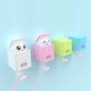 Gautsa Cute Peek-A-Boo Hooks, Self Adhesive, Pop up Cat Bear Animal Decorative for Kids Boys Girls, for Key Coat Robe Towel, 4 Pack (Cats) view 2