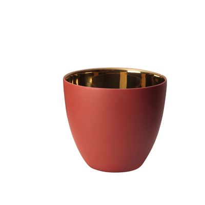 ASA Tea Light Holder Porcelain Red 9