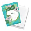 Desert Cactus Koala Happy Birthday Invitations Style 2 Invite Cards (10 Count) With Envelopes Boys Girls Kids Party (10ct) view 1