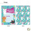 Desert Cactus Caticorn Happy Birthday Invitations Style 2 Invite Cards (10 Count) With Envelopes Boys Girls Kids Party (10ct) view 4
