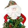 D-FantiX Santa Tree Topper, Large Christmas Tree Topper Santa Hugger Xmas Christmas Tree Decorations Party Home Decor view 1