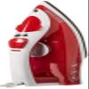 BLACK+DECKER Variable Control Compact Iron, TrueGlide Premium Nonstick Soleplate, Ergonomic Mist/Steam Burst, Red view 2