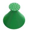 Car Window Glass Cleaning Tool Ice Scraper Outdoor Funnel Windshield Snow Remover Car Tool -Green view 1