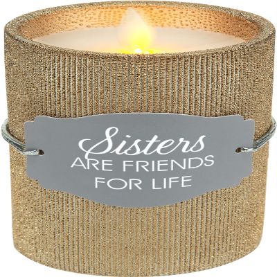 Pavilion Gift Company - Sister - Realistic LED Flame Candle