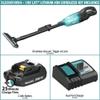 Makita XLC03R1WX4 18V LXT Lithium-Ion Compact Brushless Cordless Vacuum Kit, Trigger W/Lock (2.0Ah), White view 3