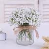 10Pcs 30 Bunches White Babys Breath Artificial Flowers Real Touch Fake Gypsophila Faux Plants for Wedding Garland Wreath Girl Crown Flower bonquet DIY Flores Arrangement Table Dcor Centerpiece view 4