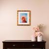 ArtToFrames 11x12 Inch Gold Picture Frame, This 1.00 Inch Custom Poster Frame is 1" - Gold Bamboo Large - Comes with Regular Glass and Corrugated Backing (2WOMD8579-11x12) view 2