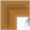 ArtToFrames 11x12 Inch Gold Picture Frame, This 1.00 Inch Custom Poster Frame is 1" - Gold Bamboo Large - Comes with Regular Glass and Corrugated Backing (2WOMD8579-11x12) view 4