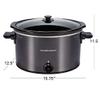 Slow Cooker, Oval, 10-Qt., XL Capacity view 4