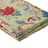 KNOB-IT Kantha Handcrafted 100% Cotton Quilted Throw Blanket, 50 in x 70 in view 4