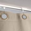 TWOPAGES Room Divider Curtain Ceiling Track Kit with Blackout Curtain, xx-Large B, 12ft to 14ft Wide x 9ft Tall(1 Panel, 15ft Wide by 8.5ft Tall, Beige) view 2