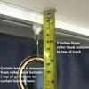 TWOPAGES Room Divider Curtain Ceiling Track Kit with Blackout Curtain, xx-Large B, 12ft to 14ft Wide x 9ft Tall(1 Panel, 15ft Wide by 8.5ft Tall, Beige) view 4