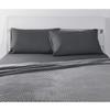 RelaxBlanket 48''x78'' Duvet Cover for Weighted Blanket | Premium Super Soft Minky Dot | Dark Grey view 2