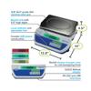 Adam Equipment CKT-M Approved Bench Checkweighing Scales for Industrial Weighing, checkweighing, Parts Counting, Setting Pricing by Weight NTEP Measurement Canada, CKT 4M, 9lb/4kg x 0.002lb/0.001kg view 4