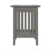 AFI Mission Chair Side Table in Grey view 4