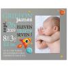 LifeSong Milestones Personalized Baby Birth Arrival Announcement - Newborn Stats Space Nursery Picture Frame Decor for Boys and Girls 8 x 10 Frame Holds 4 x 6 Photo (Grey) view 1