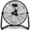 Simple Deluxe 20 Inch 3-Speed High Velocity Heavy Duty Metal Industrial Floor Fan for Warehouse, Workshop, Factory and Basement, Black, 1 Pack view 1