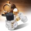 Mini Gas Regulator Aluminum With Gas Lock Disconnect Homebrew Beer Kegging CO2 Charger Keg Regulator Portable view 2