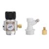 Mini Gas Regulator Aluminum With Gas Lock Disconnect Homebrew Beer Kegging CO2 Charger Keg Regulator Portable view 3