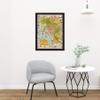 Artery8 Map Mora 1928 City San Diego California Pictorial Artwork Framed Wall Art Print 18X24 Inch view 2