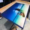 Framed Thailand Beach Photograph Laminated on Wood Home Decor Modern Look view 2