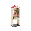 Guidecraft Free Library Exchange Book Stand: 3-Shelf Wooden Storage Bookcase, Classroom Furniture view 1