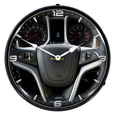2013 Camaro Dash LED Wall Clock, Retro/Vintage, Lighted, 14 inch