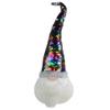 Northlight Gnome with Rainbow Flip Sequin Hat Christmas Decoration - 24" view 1